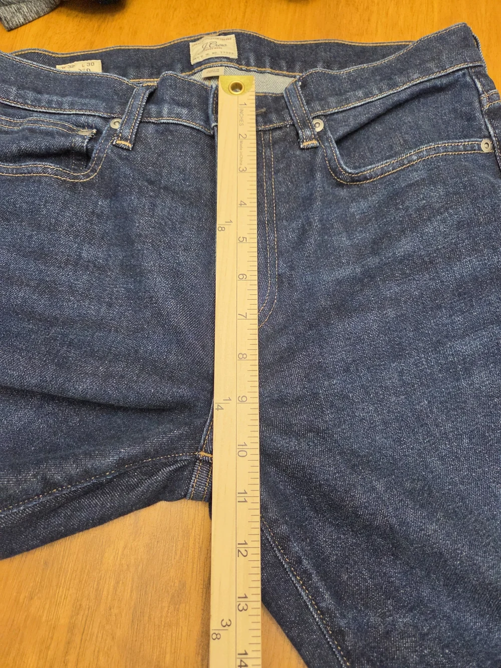 J. Crew Men's Straight Leg 770 Jeans in Dark Indigo 32x30, NWOT